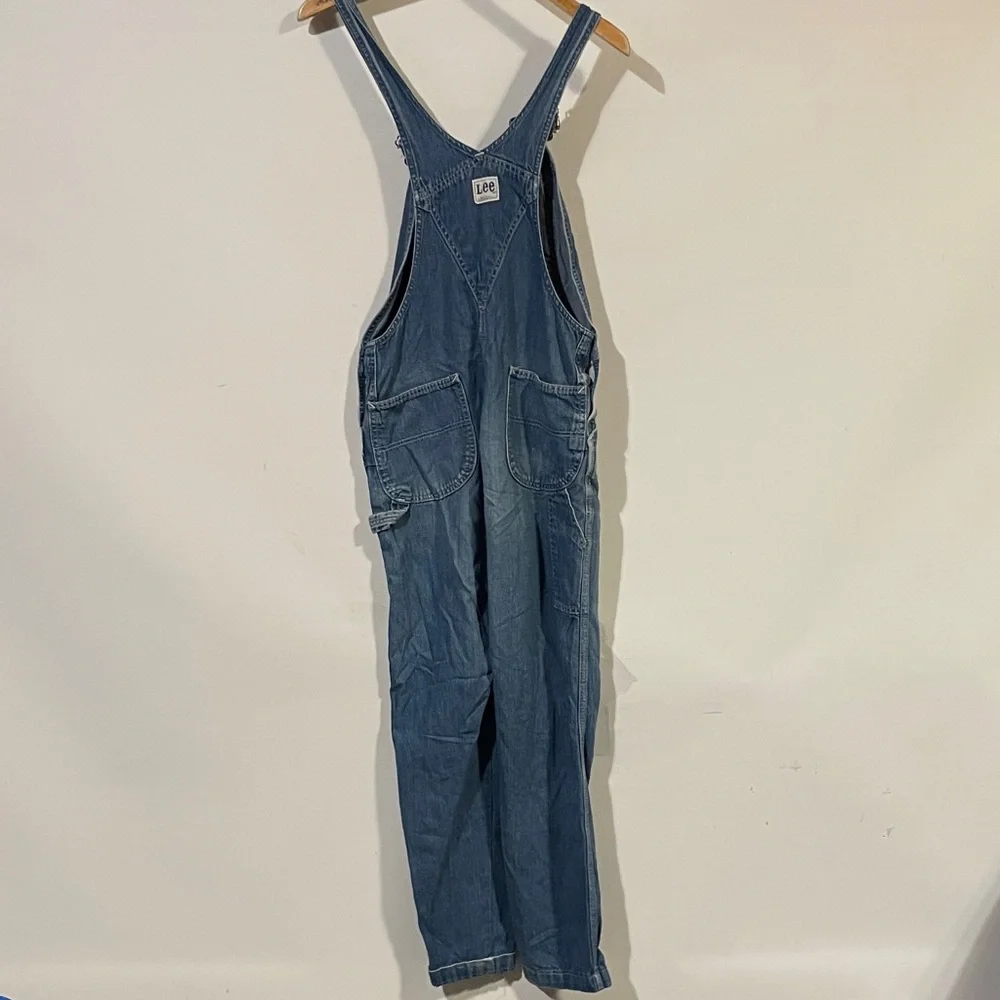 Vintage 90s Lee Light Blue Denim with Brass Button - Picture 3 of 3